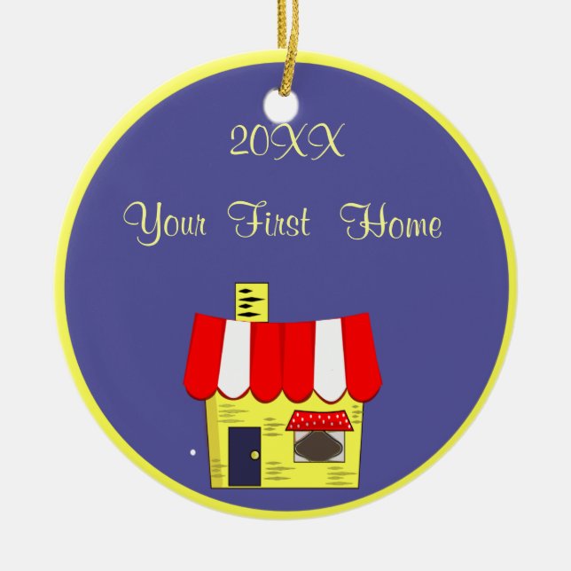 First Home Ornament (Front)