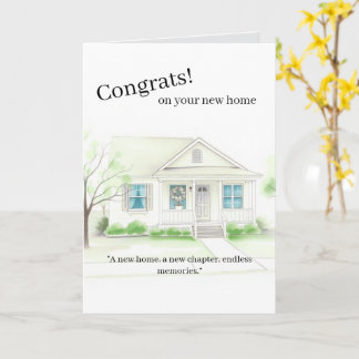 First Home Purchase Card