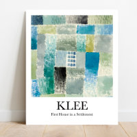 First House in a Settlement by Paul Klee