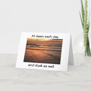 FIRST IN MY MIND AND IN MY HEART-MISSING "YOU" CARD