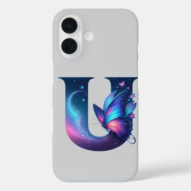 First initial Case-Mate iPhone case (Back)