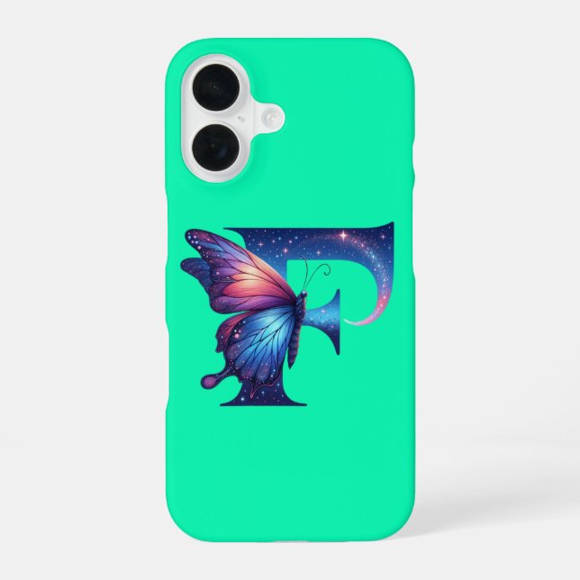 First initial iPhone 16 case (Back)