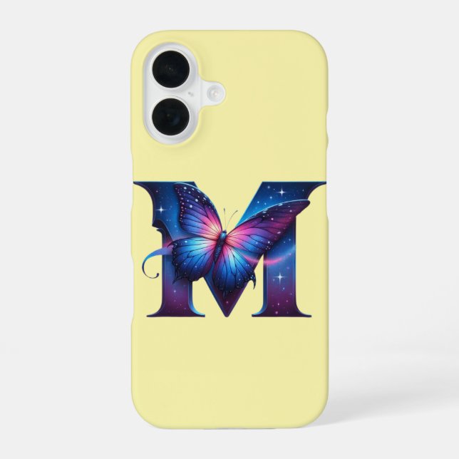 First initial iPhone 16 case (Back)