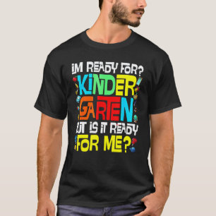First Kindergarten Back School Teacher Student T-Shirt