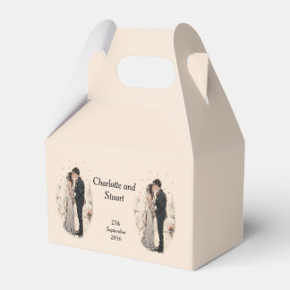 First Kiss Favour Box