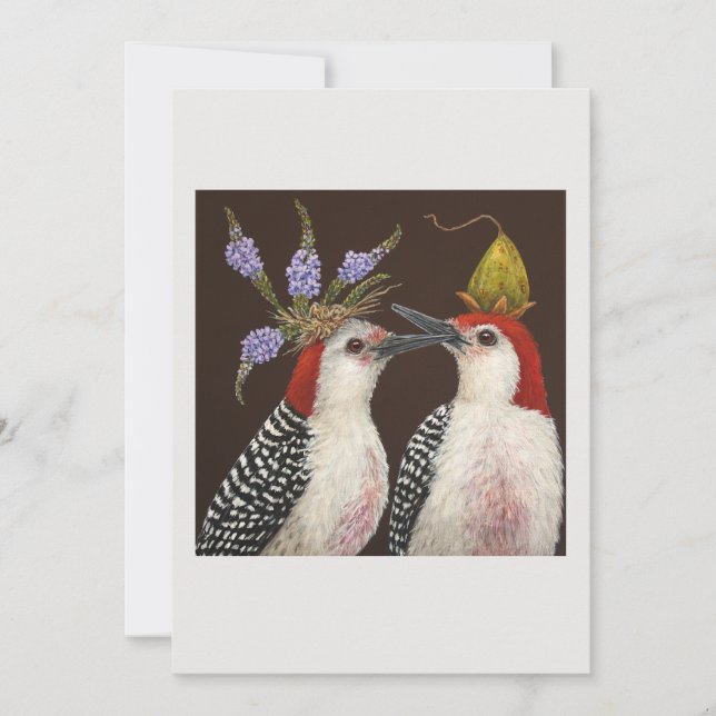 First kiss flat card (Front)