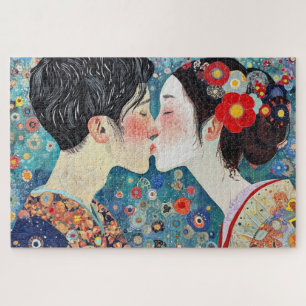 First Kiss Jigsaw Puzzle