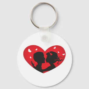 First Kiss Key Ring