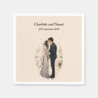 First Kiss Napkin