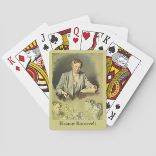 First Lady Anna Eleanor Roosevelt Playing Cards