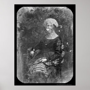 First Lady Dolley Madison Daguerreotype 1848 Poster
