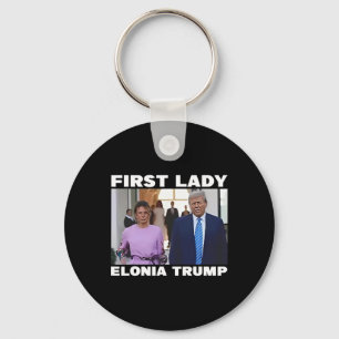 First Lady Elonia Trump Shirt Key Ring