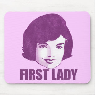 First Lady Jackie O  Mousepad