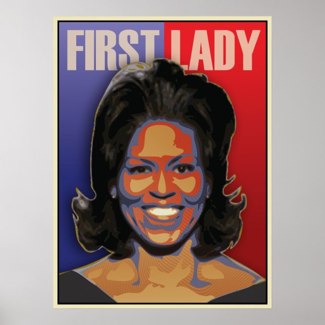 First Lady Michelle Obama Poster (Front)