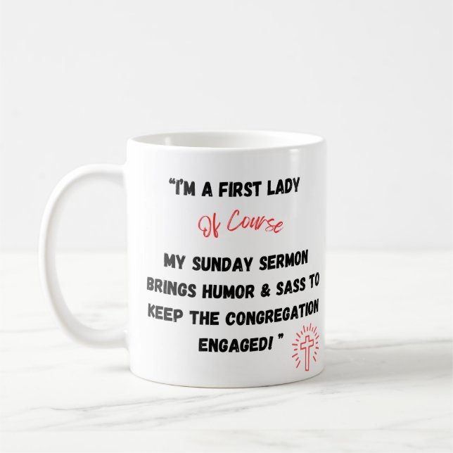 "First Lady's Charm"  Coffee Mug (Left)