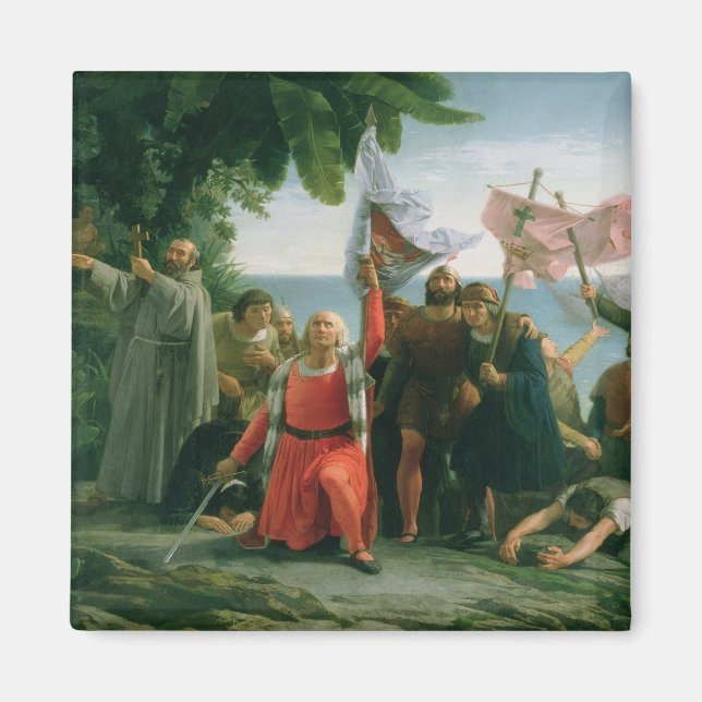 First Landing of Christopher Columbus in Magnet (Front)