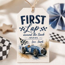 First Lap Around the Track | Race Car Birthday
