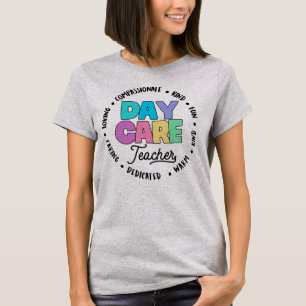 First Last Day Of School Daycare Teacher T-Shirt