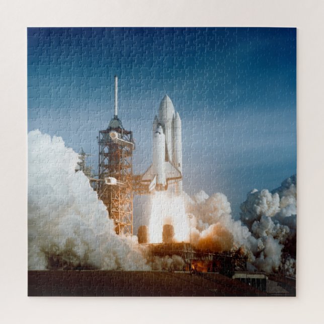 First Launch of Space Shuttle Columbia 1981 Jigsaw Puzzle (Vertical)