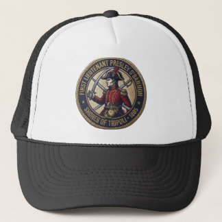 First Lieutenant Presley O'Bannon Shores  Trucker Hat