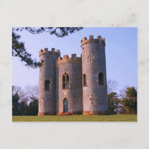First Light at the Castle - postcard