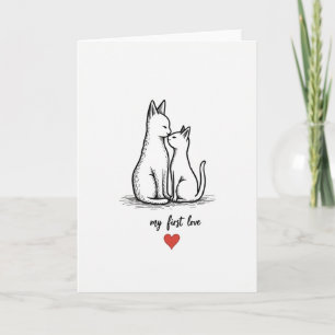 First Love Mothers Day Art Card