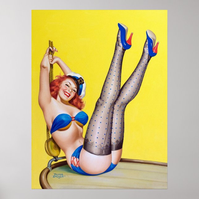 First Mate by Peter Driben 1953 Poster (Front)