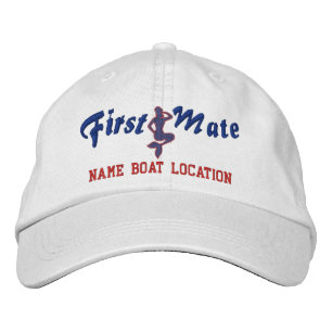 First Mate Mermaid Cap Personalise it!