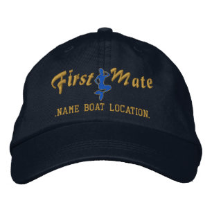 First Mate Mermaid Cap Personalise it!