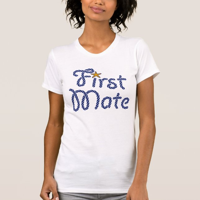 First Mate Ropes T-Shirt (Front)