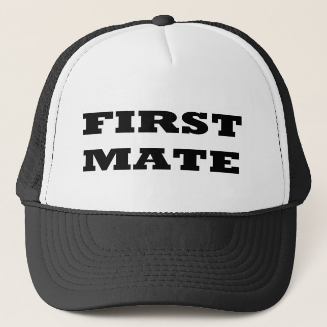First Mate Trucker Hat (Front)