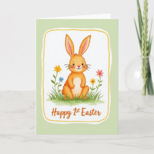 First Milestone Bunny Card
