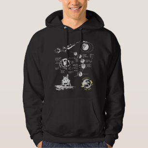 First Moon Landing 50th Anniversary of Apollo 11 M Hoodie