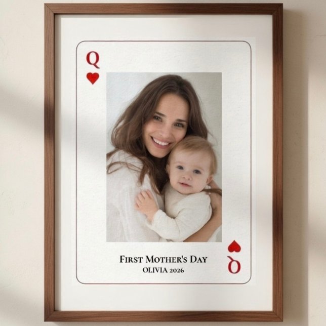 First Mother’s Day Personalised Photo  Poster (Creator Uploaded)