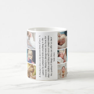 First Mother's Day 8 Photo Collage Coffee Mug