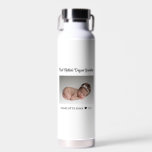 First Mothers Day as Grandma New Baby Photo Water Bottle<br><div class="desc">Celebrate grandma on her first mothers day with this personalised photo water bottle.  All text can be customised.  Add your own photo to create a truly unique gift for her first mothers day as a grandma.</div>
