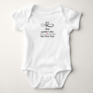 First Mother's Day – Baby Bodysuit