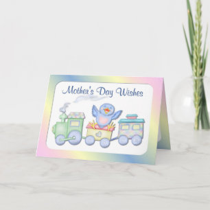 First Mother's Day Bluebird Card