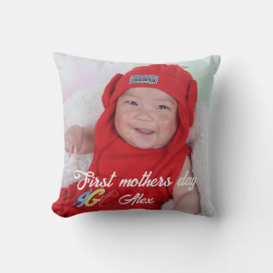 First mother's day custom photo  cushion