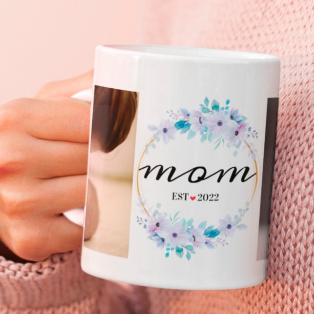 First Mother's Day Customised Year For Mum Photos Coffee Mug (Creator Uploaded)