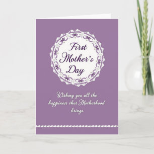 First Mothers Day Emblem Card