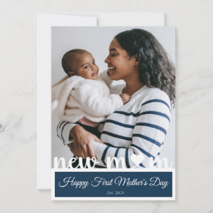 First Mother's Day New Mum Picture Card