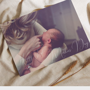 First Mother's Day Photo Keepsake  Mummy Gift Card