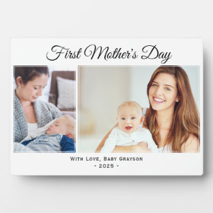 First Mother's Day Photo Keepsake Plaque