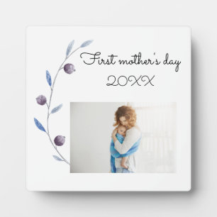 First mother's day Photo Plaque