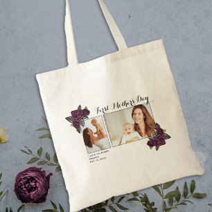 First Mother's Day Photo Tote Bag