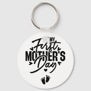 First Mothers Day Pregnancy Announcement Mum To Be Key Ring