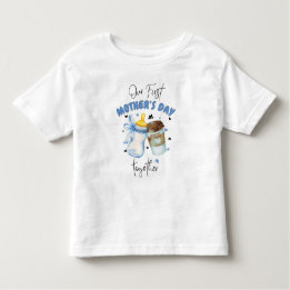 First Mothers Day Shirt 2025 /Blue Matching outfit