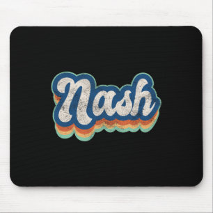 First Name Boy Vintage Style 70s 80s Personalised Mouse Pad
