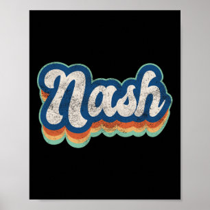 First Name Boy Vintage Style 70s 80s Personalised Poster